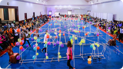 【疯狂过山车】大型团队创意体验项目